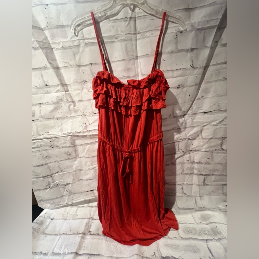 Orange Summer Dress